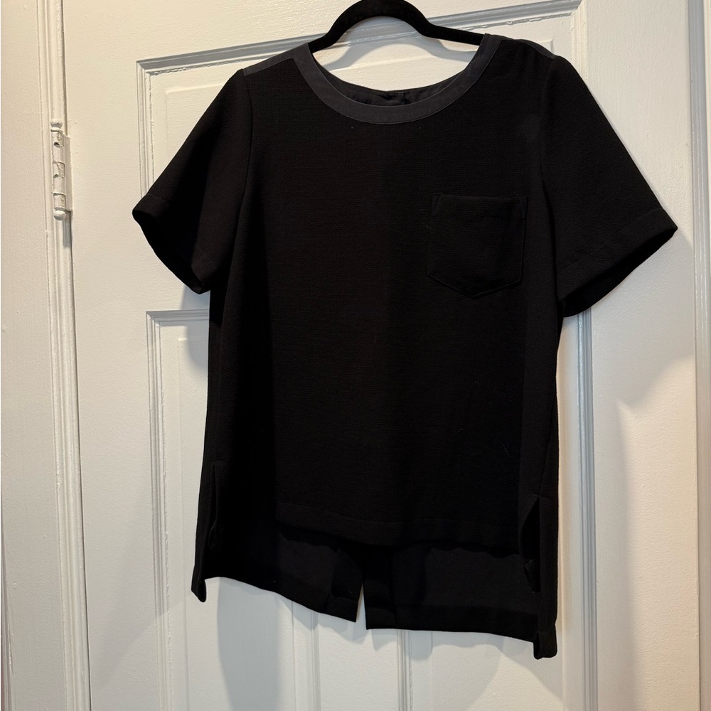 Madewell Black Short Sleeve Top